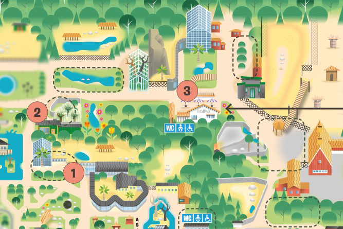karta över parken zoo Inför besöket – Parken Zoo